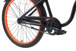 BikeStar Cruiser Kinderfiets 24 Inch Zwart