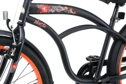BikeStar Cruiser Kinderfiets 24 Inch Zwart