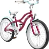 BikeStar Cruiser Kinderfiets 20 Inch Lila