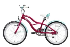 BikeStar Cruiser Kinderfiets 20 Inch Lila
