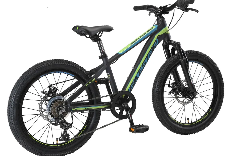 BikeStar Kinderfiets 20 Inch Zwart