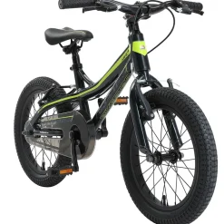 BikeStar Mountainbike Alu Kinderfiets 16 Inch Zwart /Groen