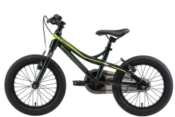 BikeStar Mountainbike Alu Kinderfiets 16 Inch Zwart /Groen