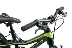 BikeStar Mountainbike Alu Kinderfiets 16 Inch Zwart /Groen