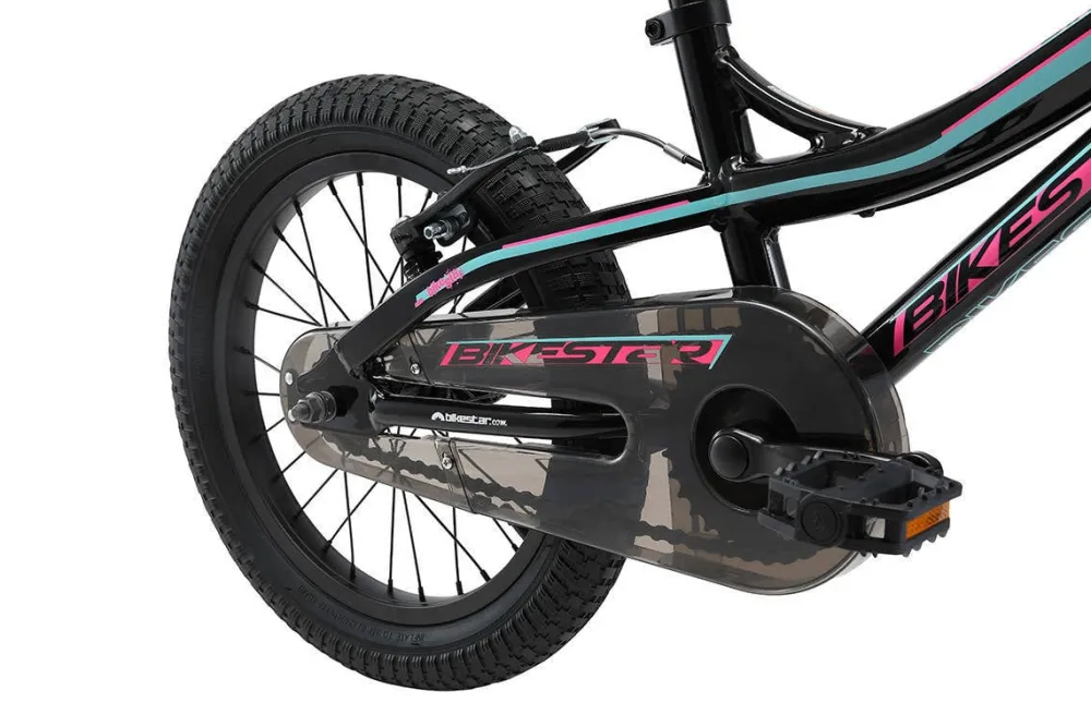 BikeStar Mountainbike Kinderfiets 16 Inch Zwart