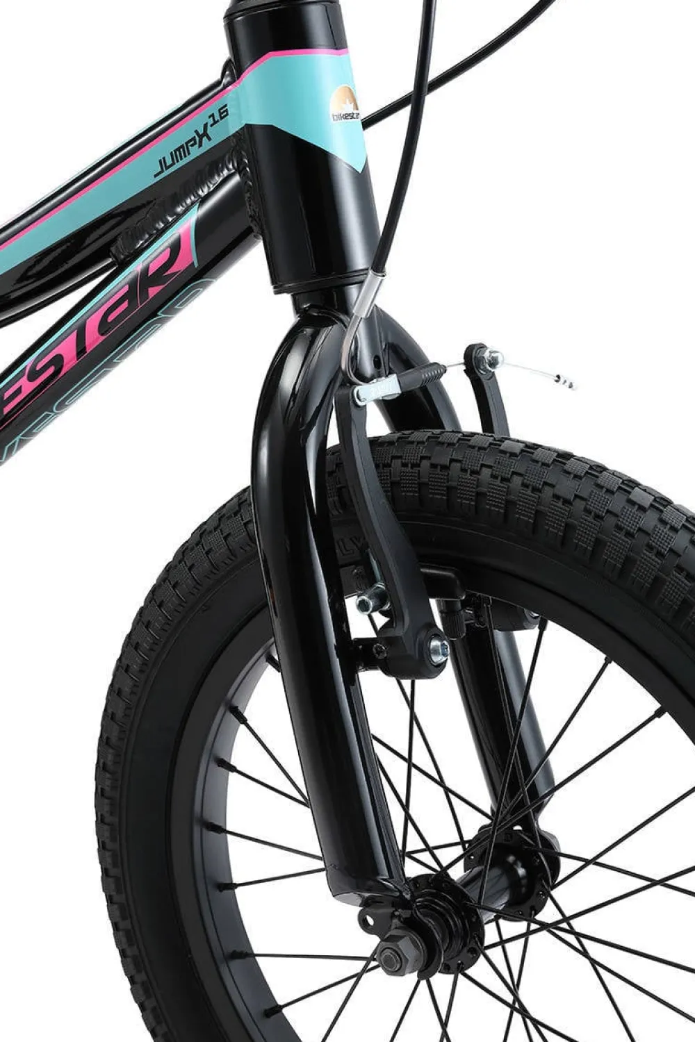 BikeStar Mountainbike Kinderfiets 16 Inch Zwart