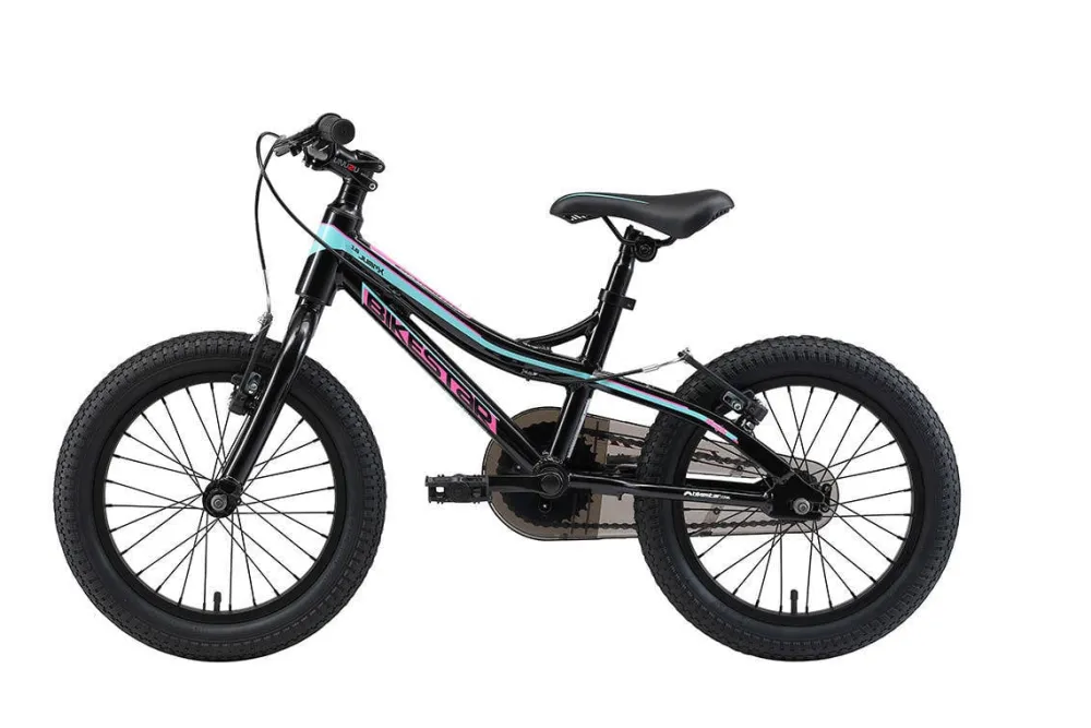 BikeStar Mountainbike Kinderfiets 16 Inch Zwart