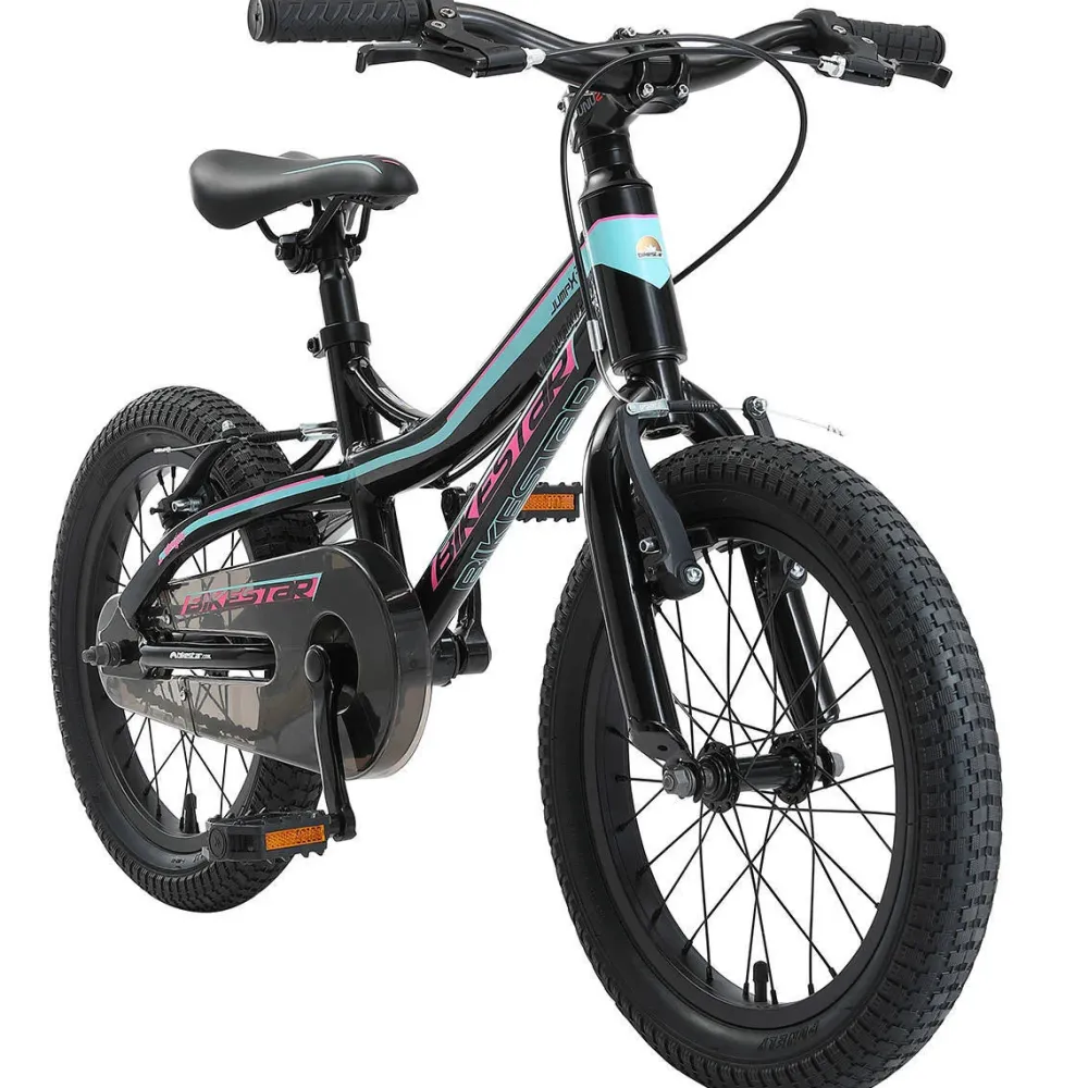 BikeStar Mountainbike Kinderfiets 16 Inch Zwart