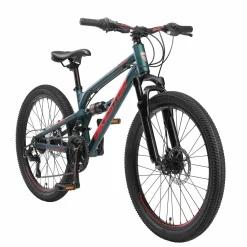BikeStar Mtb Fully Kinderfiets 24 Inch Blauw