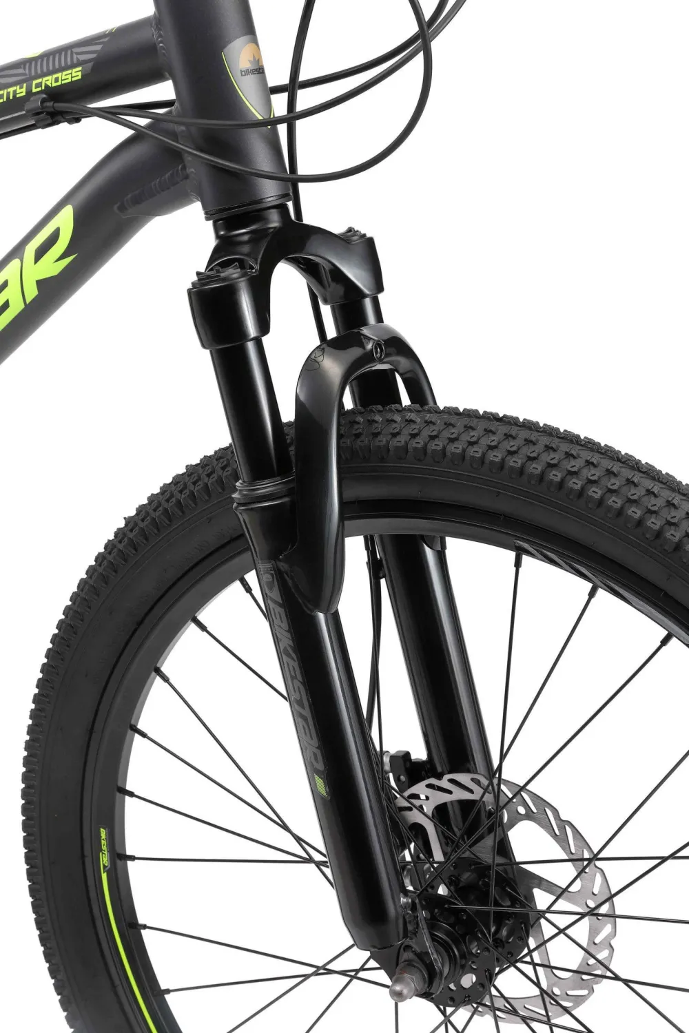 BikeStar Mtb Fully Kinderfiets 24 Inch Zwart