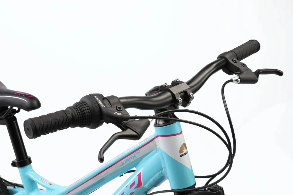 BikeStar Mtb Kinderfiets 20 Inch Wit /Turquiose, 7 Speed