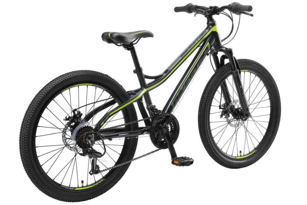 BikeStar Mtb Kinderfiets 24 Inch Zwart