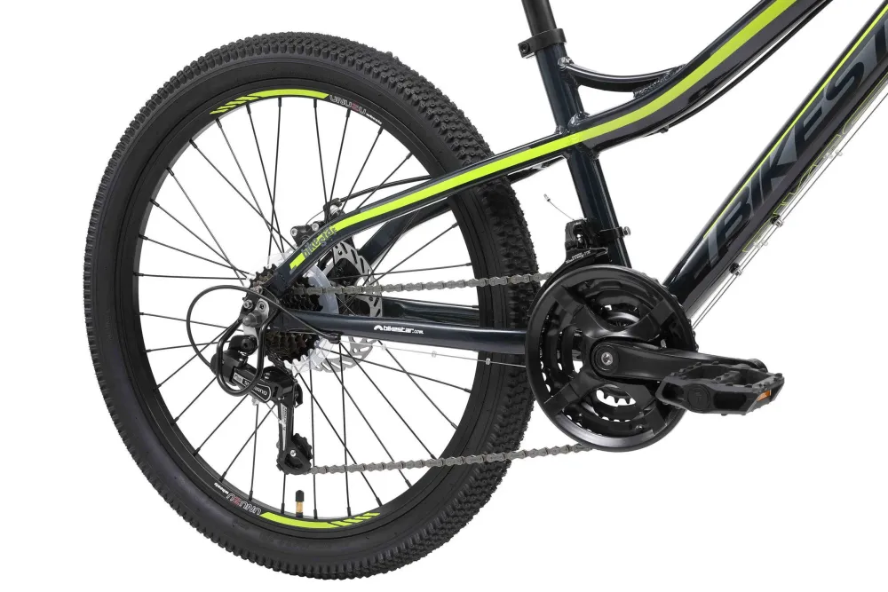 BikeStar Mtb Kinderfiets 24 Inch Zwart