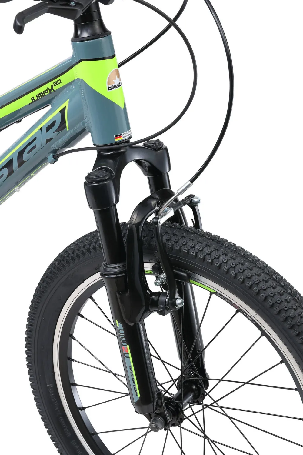 BikeStar Mtb Kinderfiets 20 Inch Groen /Petrol, 7 Speed