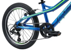 BikeStar Mtb Kinderfiets 20 Inch Blauw /Groen, 7 Speed