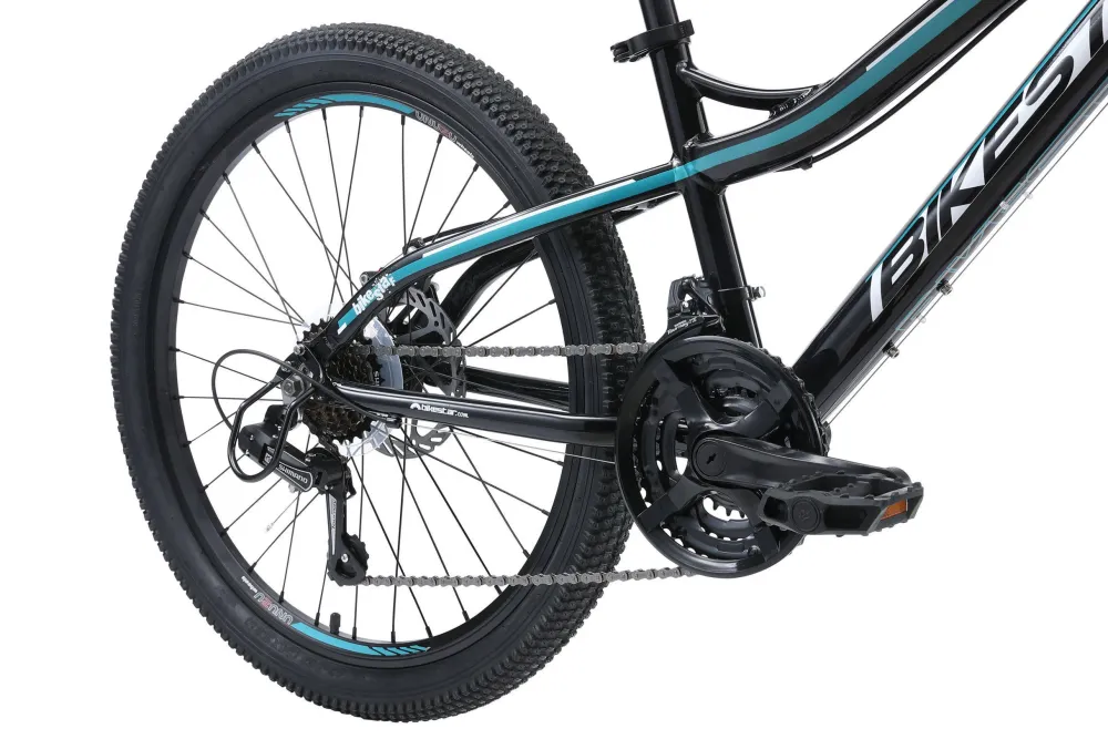 BikeStar Mtb Kinderfiets 24 Inch Zwart