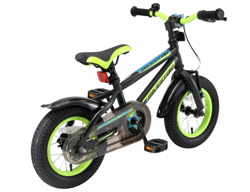 BikeStar Urban Jungle Kinderfiets 12 Inch Zwart