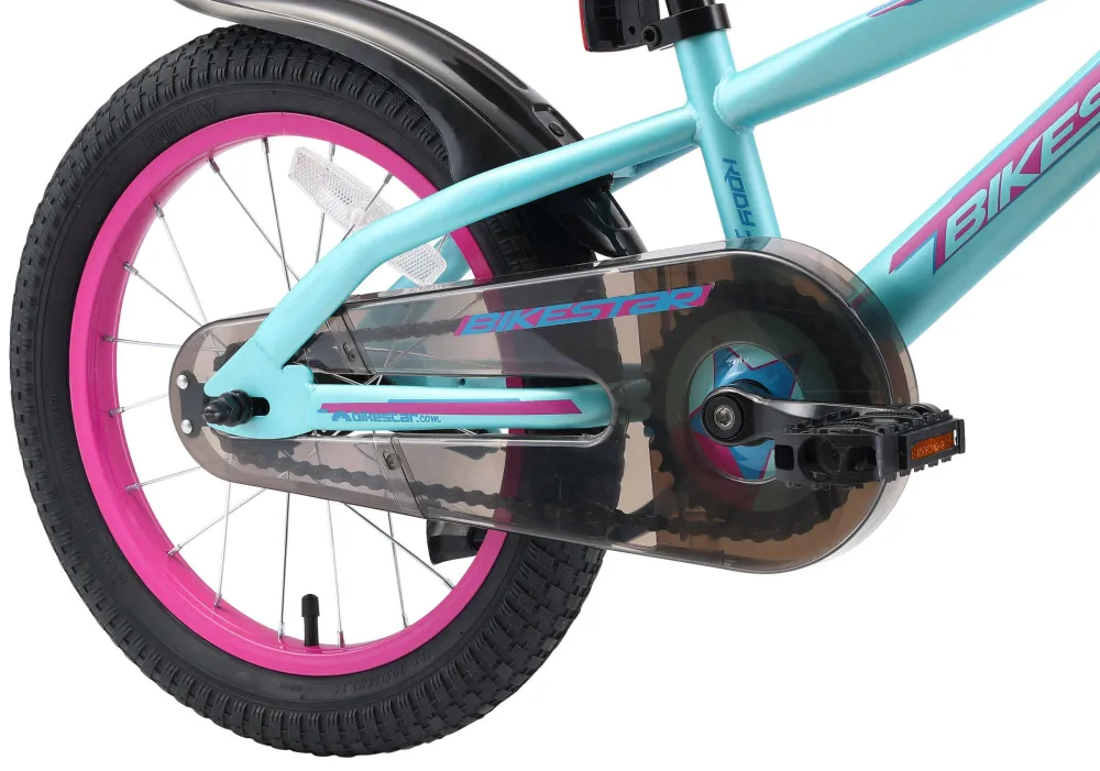 BikeStar Urban Jungle Kinderfiets 16 Inch Paars /Turquoise