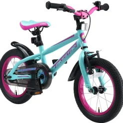 BikeStar Urban Jungle Kinderfiets 14 Inch Turquoise