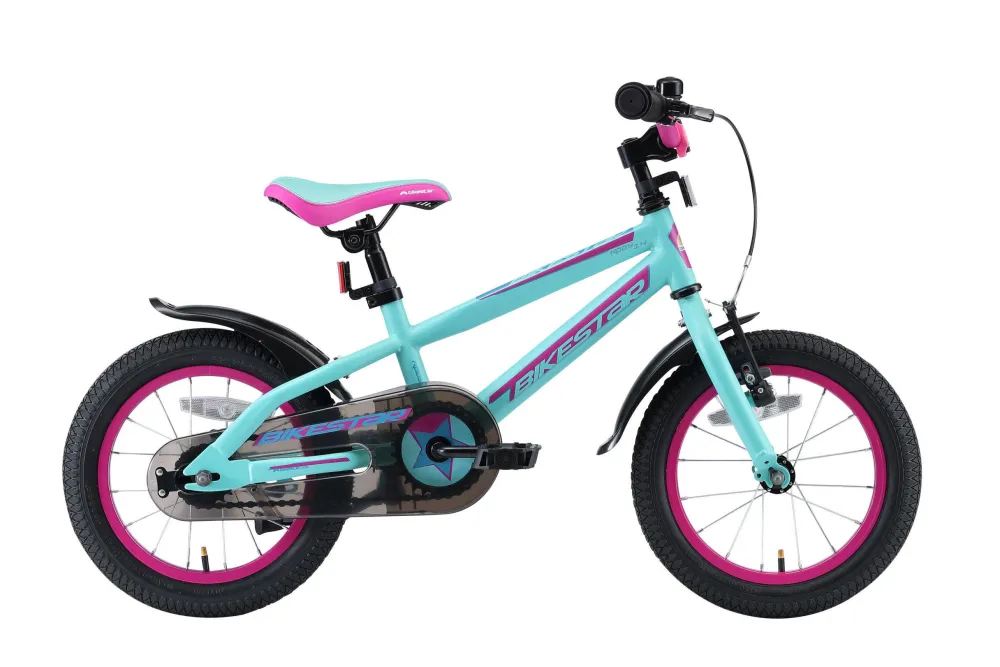BikeStar Urban Jungle Kinderfiets 14 Inch Turquoise