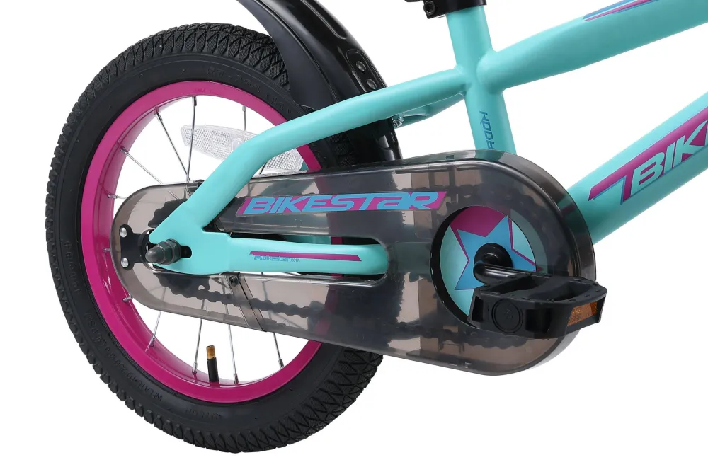 BikeStar Urban Jungle Kinderfiets 14 Inch Turquoise