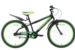 BikeStar Urban Jungle Kinderfiets 24 Inch Zwart