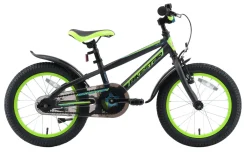 BikeStar Urban Jungle Kinderfiets 16 Inch Zwart /Groen