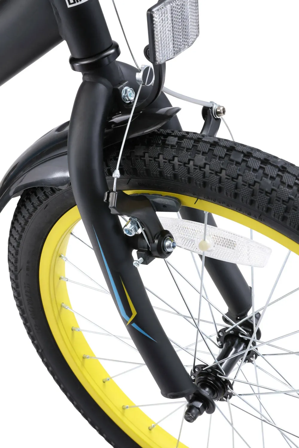 BikeStar Urban Jungle Kinderfiets 20 Inch Zwart