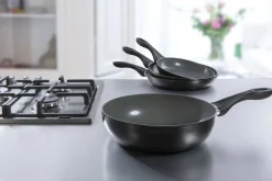 Discount BK Wokpan Easy Basic Ceramic - O 28 Cm - Keramische Anti-Aanbaklaag