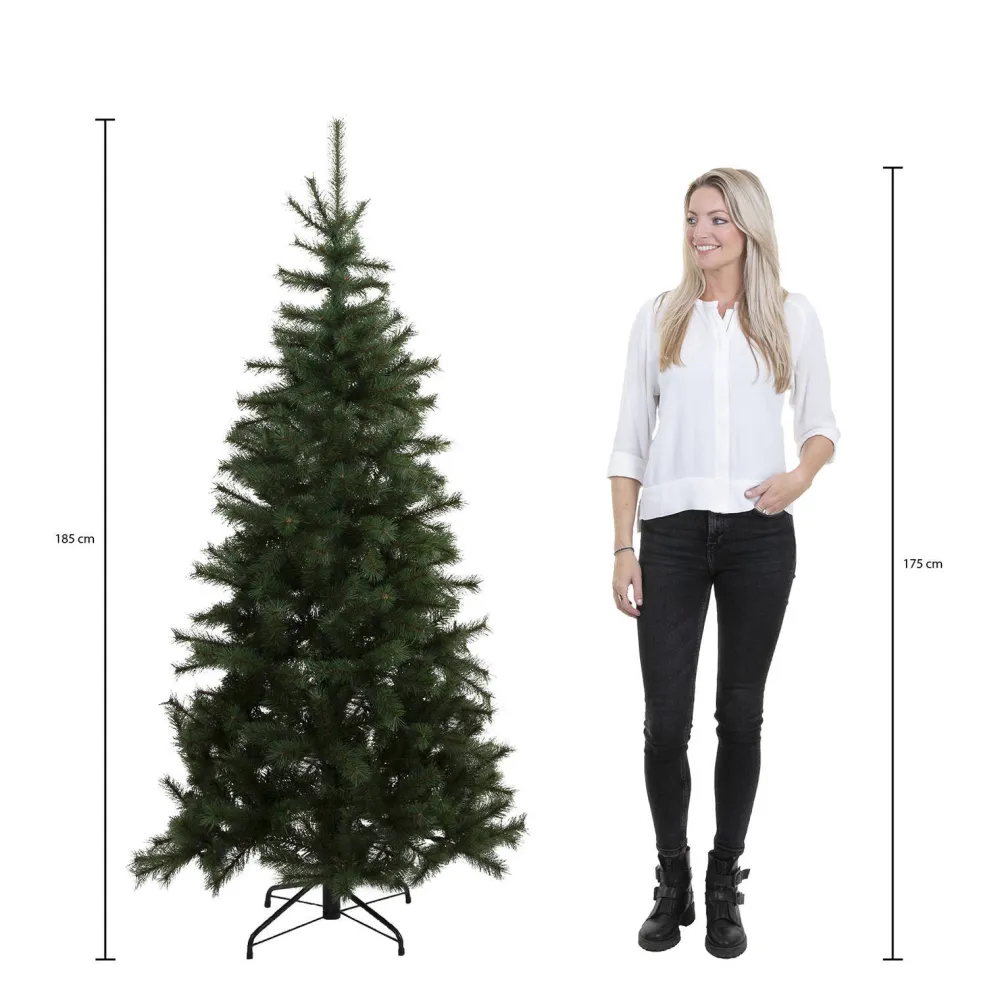 Outlet Black Box Trees Kerstboom Brampton (H185Xo127 Cm)