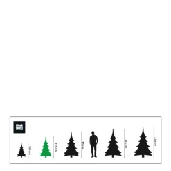 Discount Black Box Trees Verlichte Kerstboom Millington (H155 X O86 Cm)
