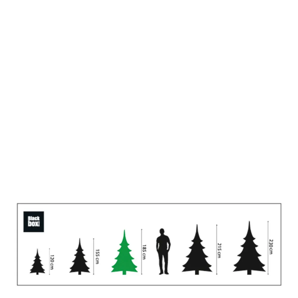 Sale Black Box Trees Verlichte Kerstboom Millington (H185 X O109 Cm)