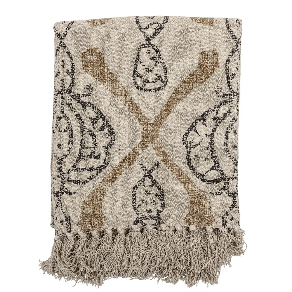 Outlet Bloomingville Plaid (160X130 Cm)