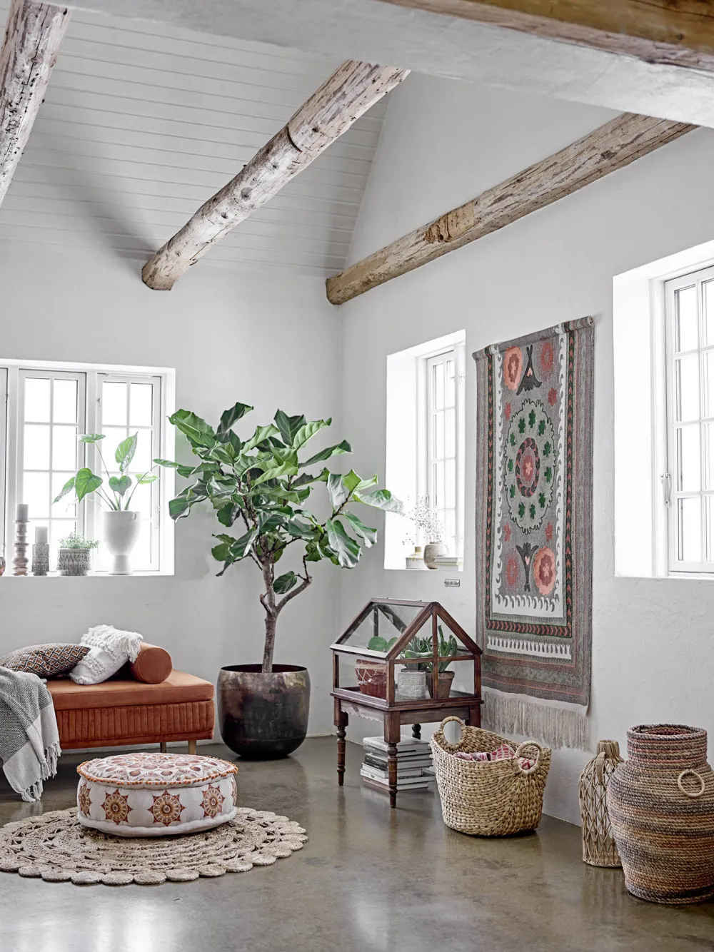 Bloomingville Plaid (130X160 Cm)