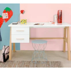 Discount Bopita Bureau Lisa Wit/Naturel