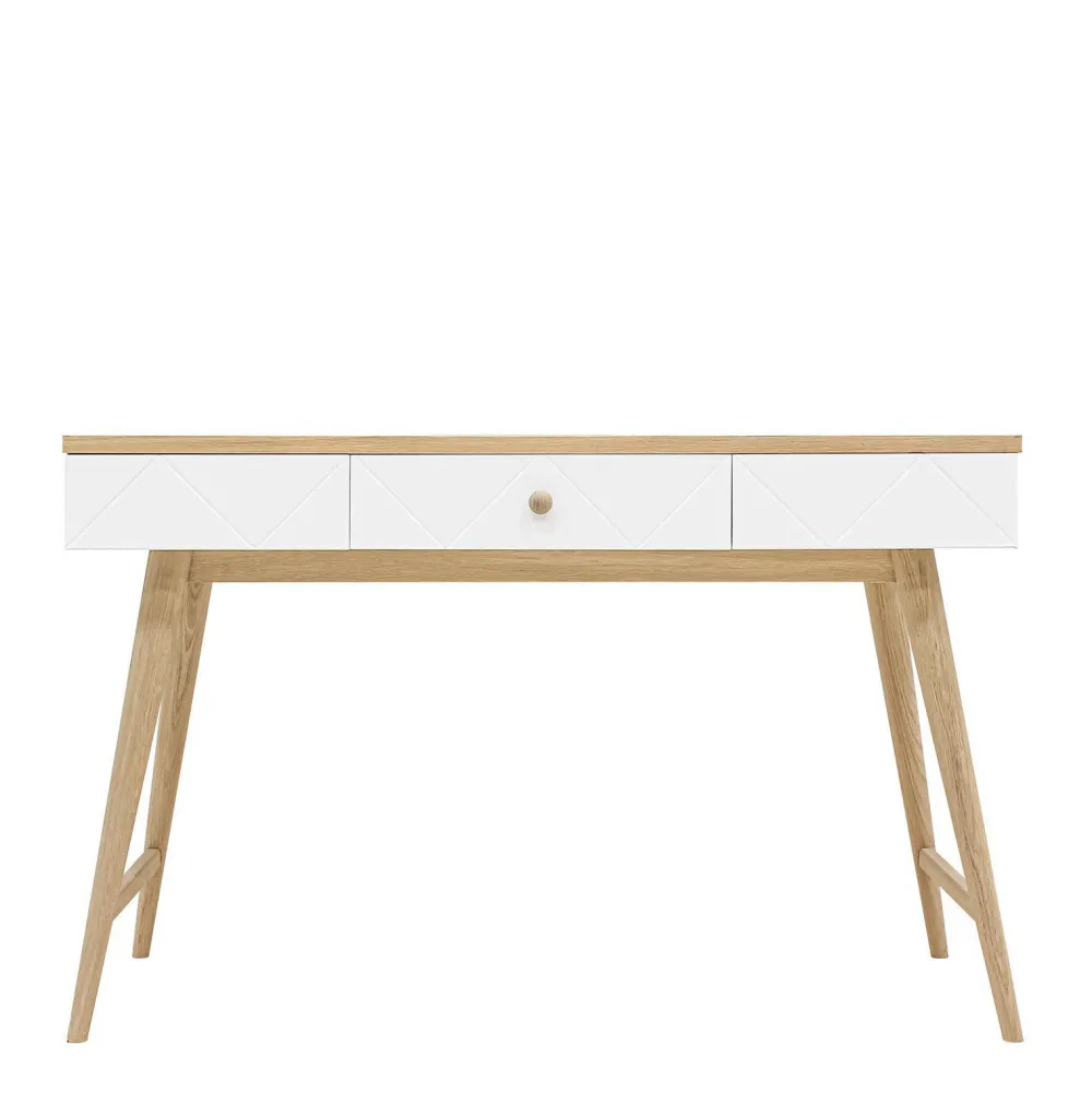 Discount Bopita Bureau Paris Wit/Eiken