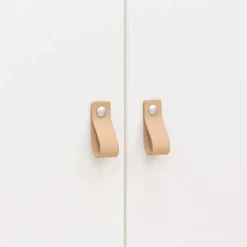 Hot Bopita 2-Deurskast Lucas Wit/Naturel