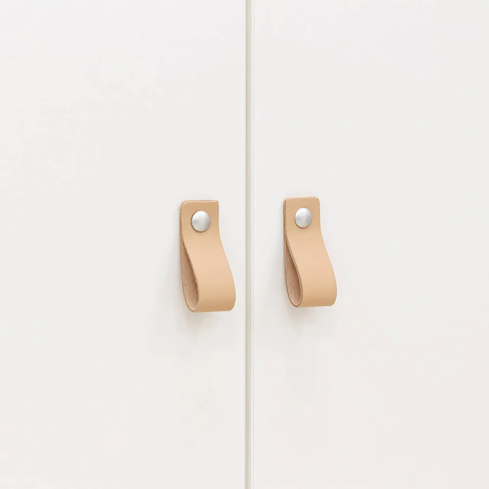 Hot Bopita 2-Deurskast Lucas Wit/Naturel