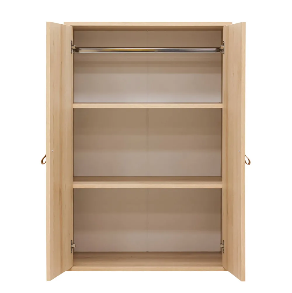 Discount Bopita 2-Deurskastje Voor Hoogslaper Lucas Naturel