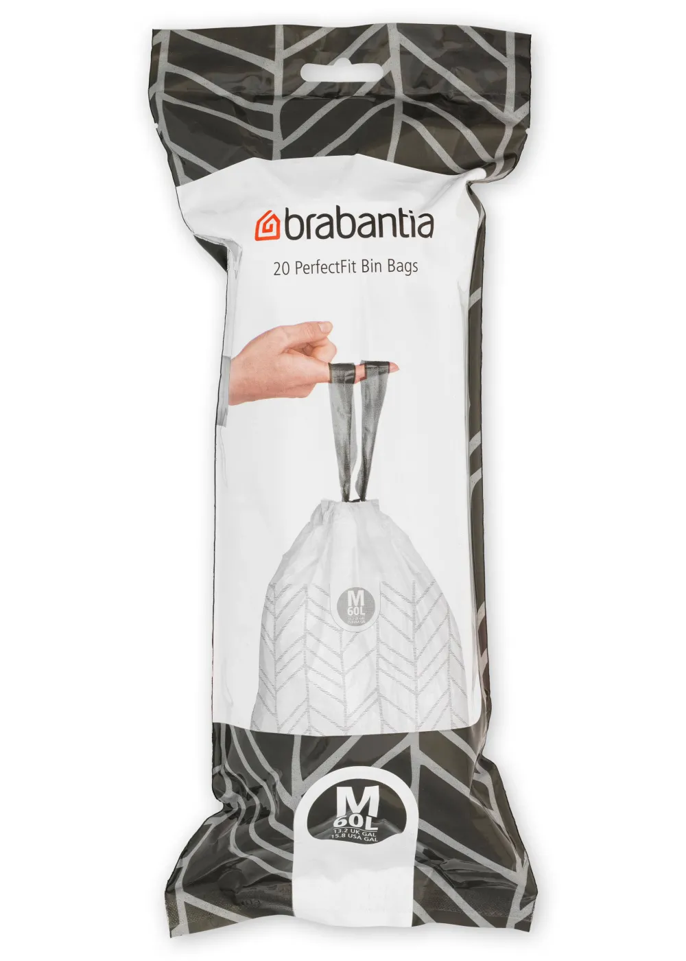 New Brabantia Afvalzak Perfectfit (60L) (Set Van 6)
