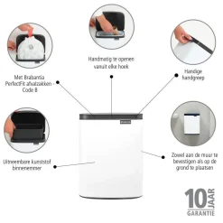 Sale Brabantia Bo Afvalemmer (7L)