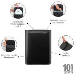 Clearance Brabantia Bo Afvalemmer (12L)