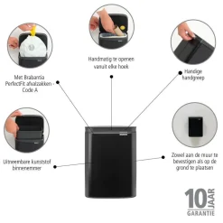 New Brabantia Bo Afvalemmer (4L)