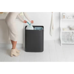Best Brabantia Bo Touch Bin Prullenbak (2X30L) (Afvalscheiding)