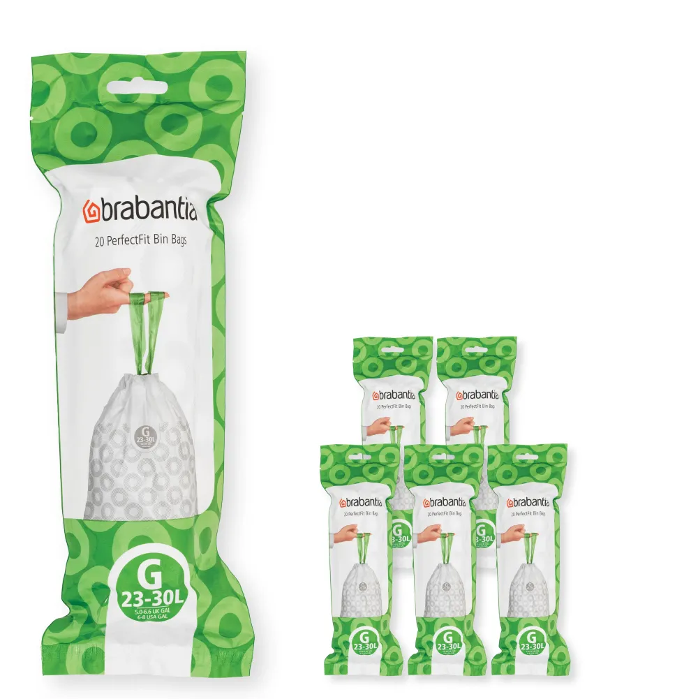 Online Brabantia Perfectfit Afvalzak (23-30L) (6 X 20 Zakken)