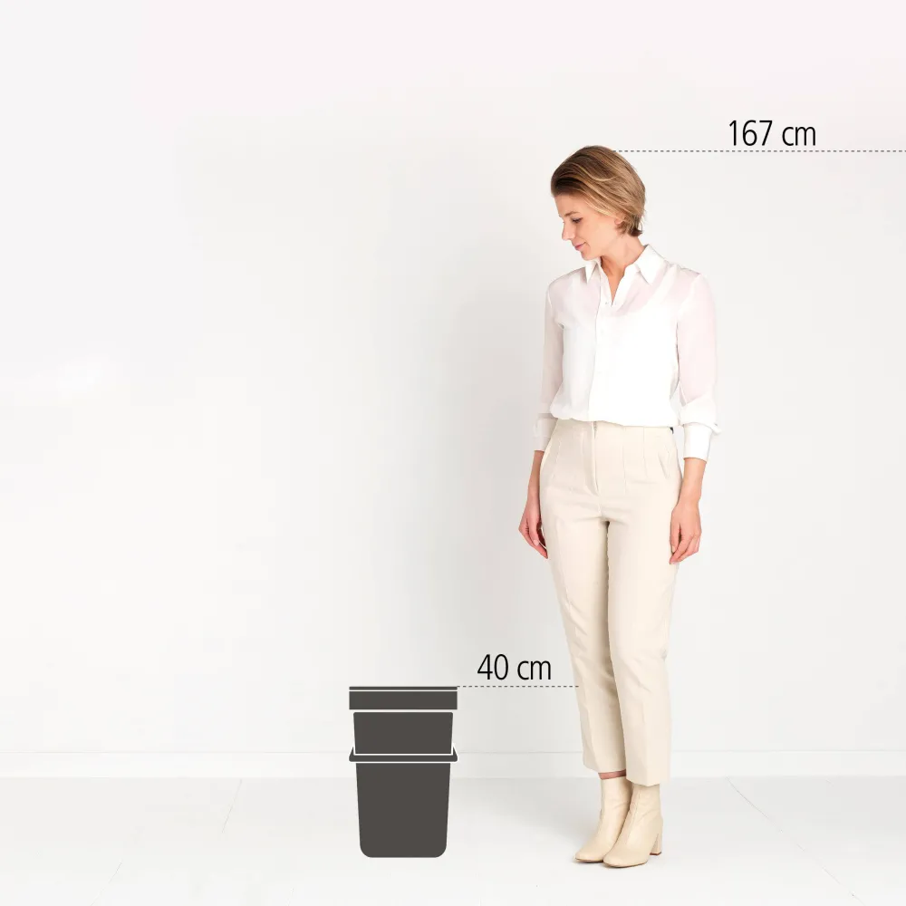 Clearance Brabantia Sort & Go Afvalbak (16L)