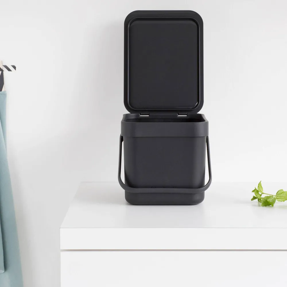 Outlet Brabantia Sort & Go Afvalbakje (Aanrecht) (6L)