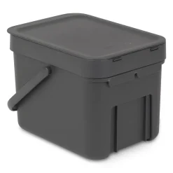 Outlet Brabantia Sort & Go Afvalbakje (Aanrecht) (6L)