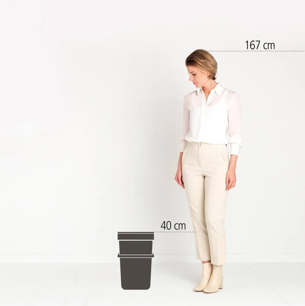 Brabantia Sort & Go Prullenbak (16L)