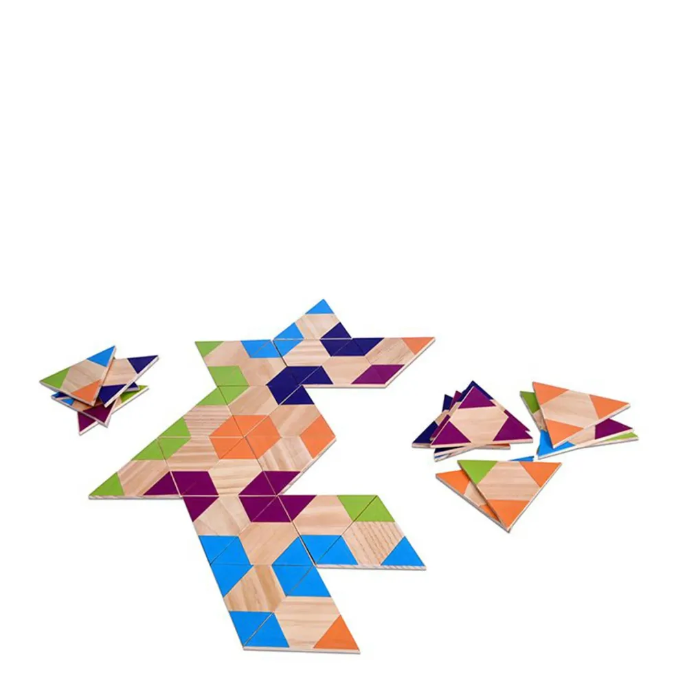 BS Toys Triangle Dominoes